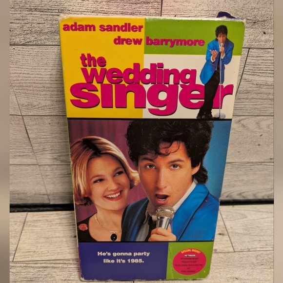The Wedding Singer VHS Tape - Picture 2 of 5